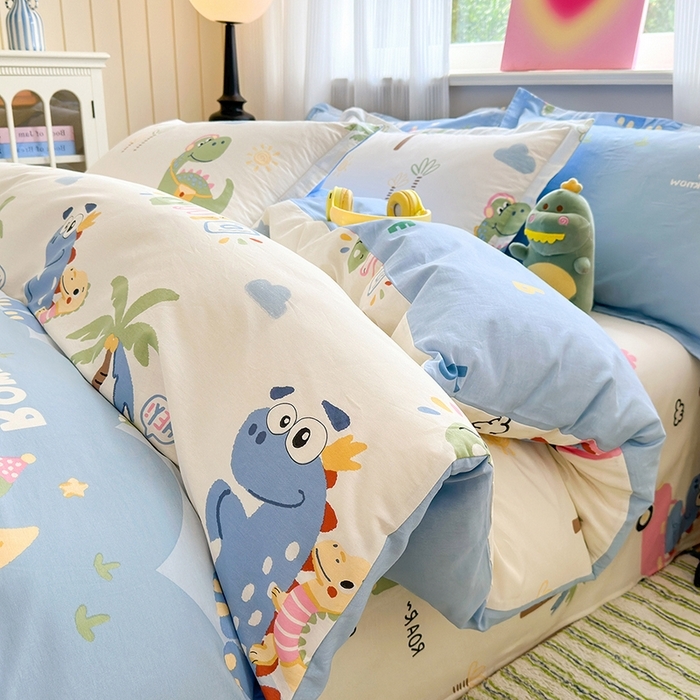 91家纺网 家纺一手货源 找家纺 （总）拾物记 2025新款A类12868新疆全棉纯棉单被套被套单件-提供买家秀和质检报告