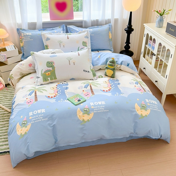 91家纺网 家纺一手货源 找家纺 （总）拾物记 2025新款A类12868新疆全棉纯棉单被套被套单件-提供买家秀和质检报告