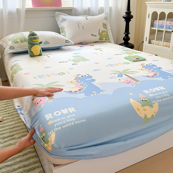 91家纺网 家纺一手货源 找家纺 （总）拾物记 2025新款A类12868新疆全棉纯棉单床笠床笠单件-提供买家秀和质检报告