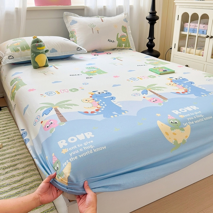 91家纺网 家纺一手货源 找家纺 （总）拾物记 2025新款A类12868新疆全棉纯棉单床笠床笠单件-提供买家秀和质检报告