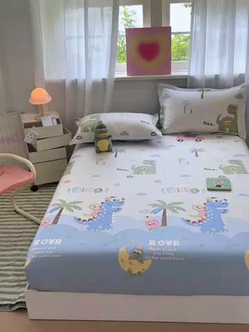 91家纺网 家纺一手货源 找家纺 （总）拾物记 2025新款A类12868新疆全棉纯棉单床笠床笠单件-提供买家秀和质检报告