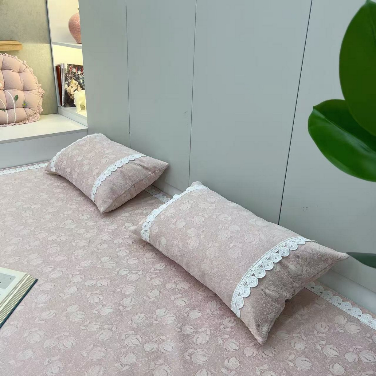 91家纺网 家纺一手货源 找家纺 （总）暖木杨 2025新款（郁金香专拍枕套一对）40*70