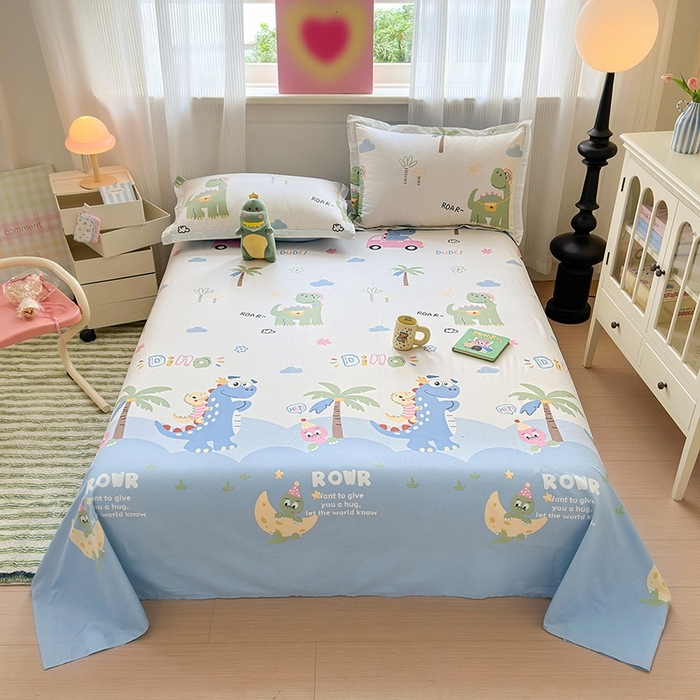 91家纺网 家纺一手货源 找家纺 （总）拾物记 2025新款A类12868新疆全棉纯棉单床单床单单件-提供买家秀和质检报告