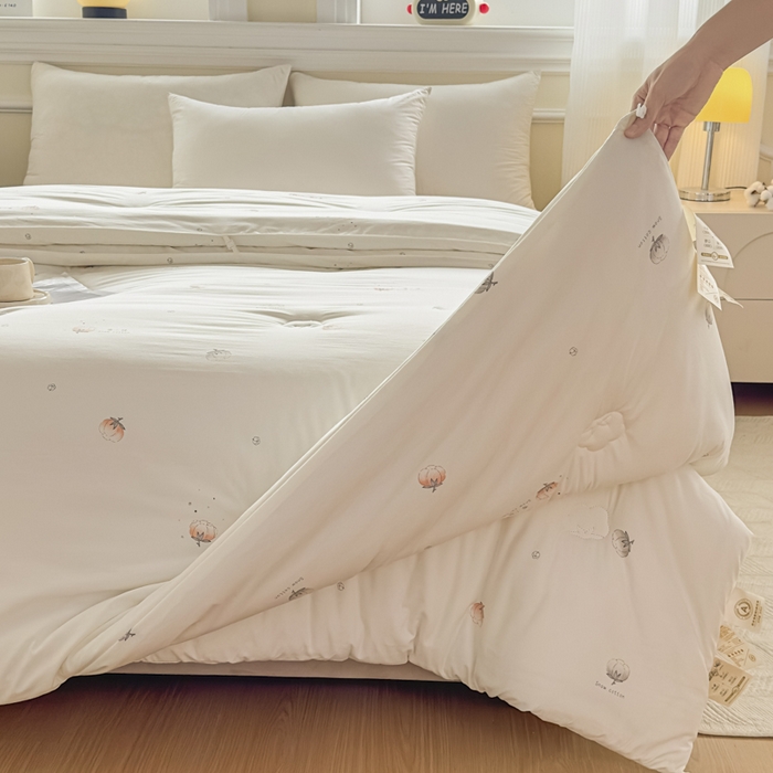 91家纺网 家纺一手货源 找家纺 （总）壹张床 2025新款A类新疆棉花被糯糯棉子母被冬被印花被芯春秋被学生被子母扣系列