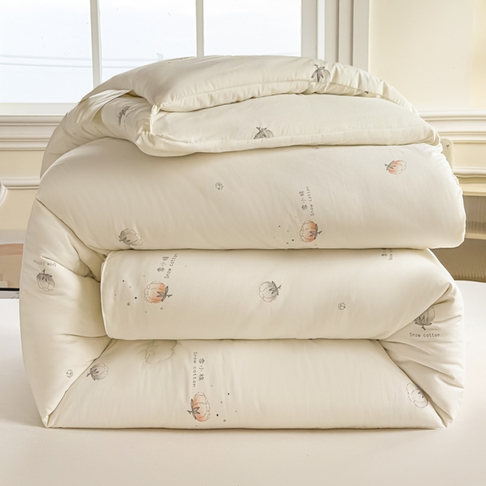 91家纺网 家纺一手货源 找家纺 （总）壹张床 2025新款A类新疆棉花被糯糯棉子母被冬被印花被芯春秋被学生被子母扣系列