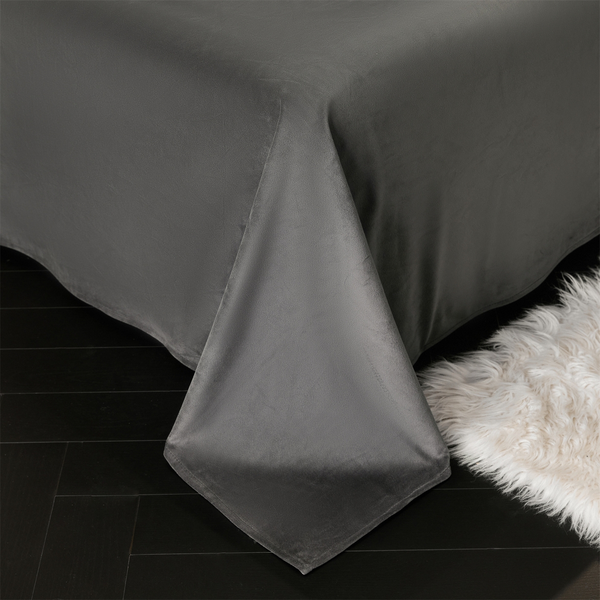 91家纺网 家纺一手货源 找家纺 （总）云棉坊 2025新款高克重水晶绒绣花四件套-羽梦系列