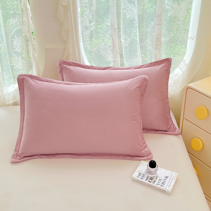 91家纺网 家纺一手货源 找家纺 （总）梦舒羽 2025新款水晶绒枕套宿舍单人枕芯套枕头内胆套一对装