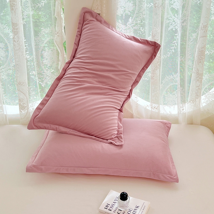 91家纺网 家纺一手货源 找家纺 （总）梦舒羽 2025新款水晶绒枕套宿舍单人枕芯套枕头内胆套一对装