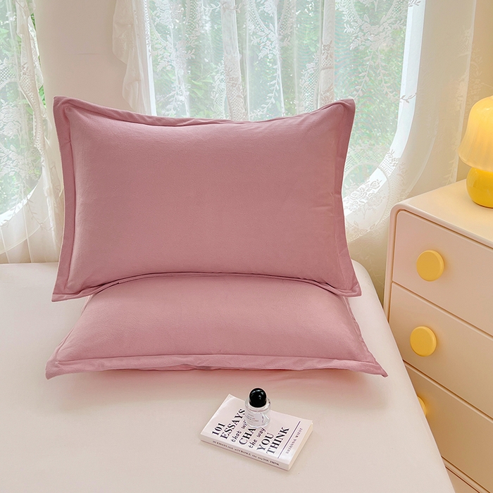 91家纺网 家纺一手货源 找家纺 （总）梦舒羽 2025新款水晶绒枕套宿舍单人枕芯套枕头内胆套一对装