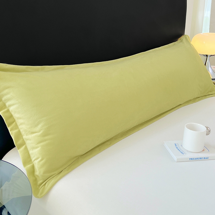 91家纺网 家纺一手货源 找家纺 （总）梦舒羽 2025新款水晶绒枕套情侣枕芯套双人加长枕头内胆套