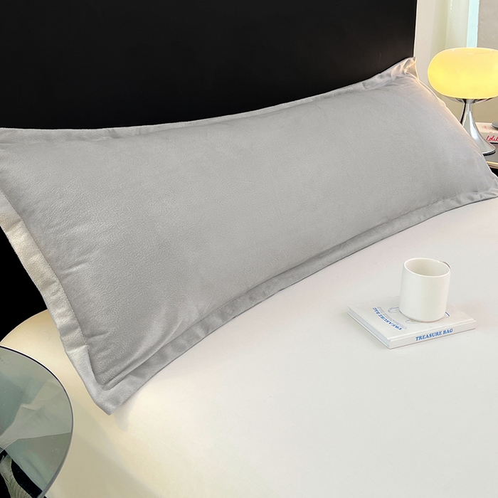 91家纺网 家纺一手货源 找家纺 （总）梦舒羽 2025新款水晶绒枕套情侣枕芯套双人加长枕头内胆套