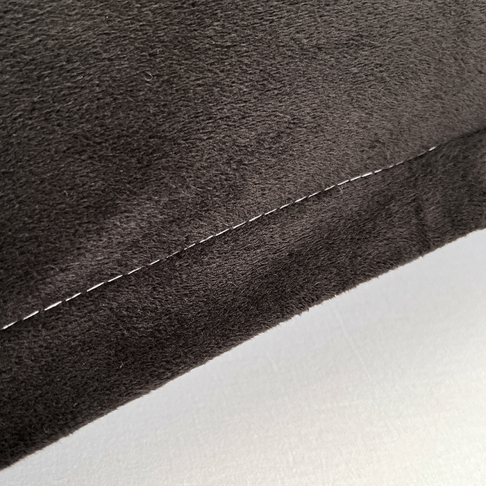 91家纺网 家纺一手货源 找家纺 梦舒羽 2025新款水晶绒枕套情侣枕芯套双人加长枕头内胆套 黑咖啡