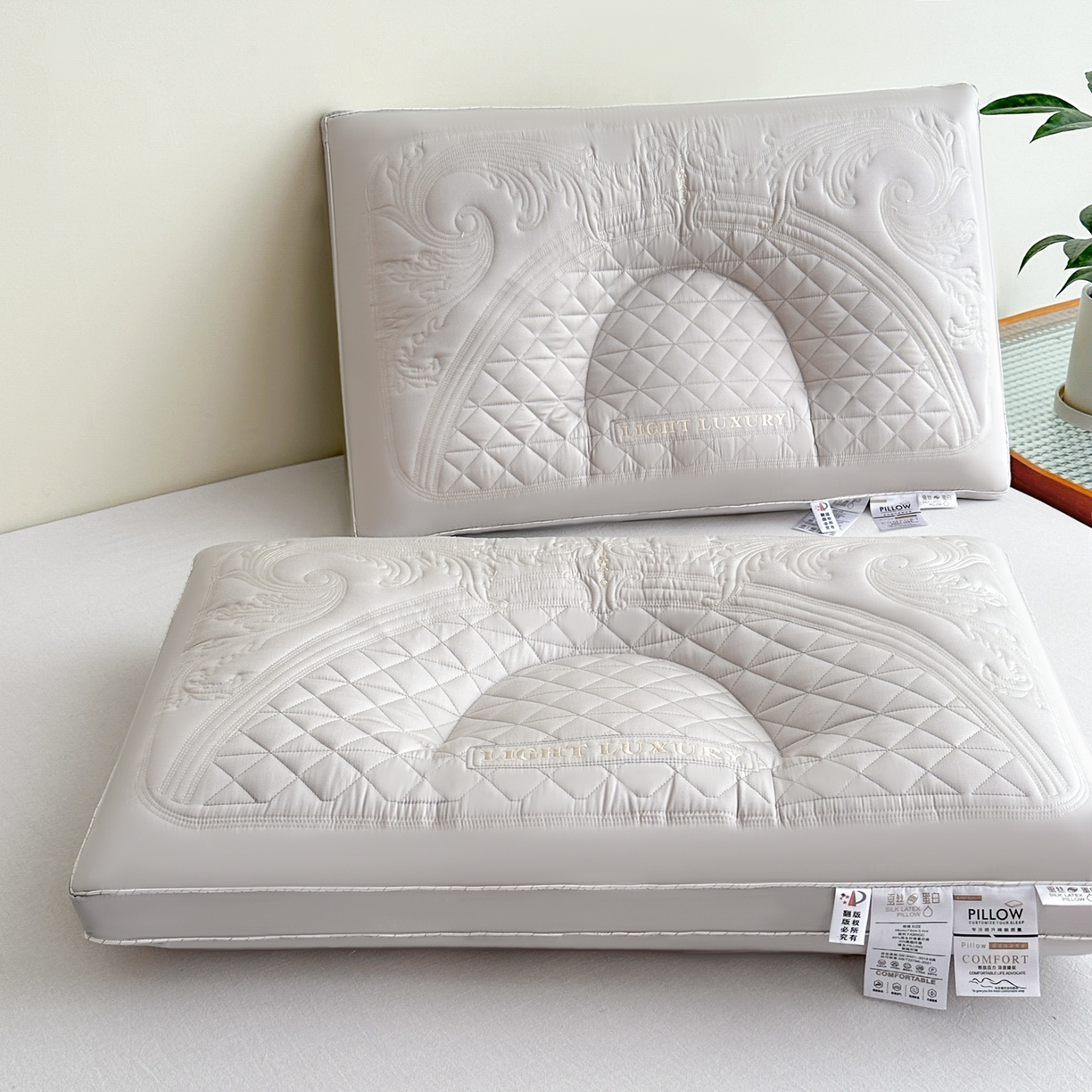 91家纺网 家纺一手货源 找家纺 （总）宇诺家纺 2025新款家用护颈椎助睡眠枕芯成人学生宿舍记忆枕枕头