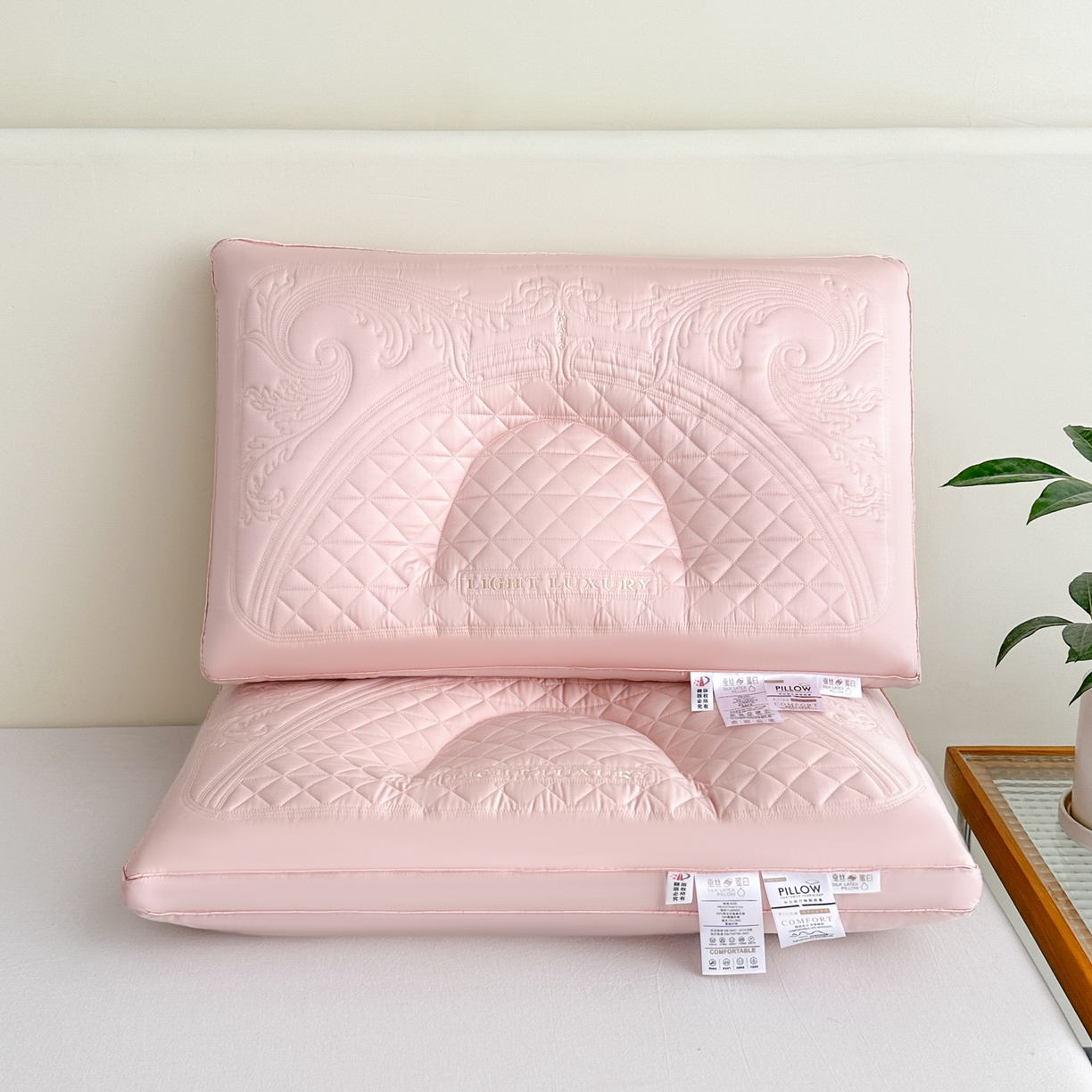 91家纺网 家纺一手货源 找家纺 （总）宇诺家纺 2025新款家用护颈椎助睡眠枕芯成人学生宿舍记忆枕枕头