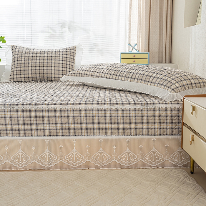 91家纺网 家纺一手货源 找家纺 冬然 2024新款全棉防滑榻榻米垫子炕垫纯棉床盖夹棉床单纯棉床单别具一格