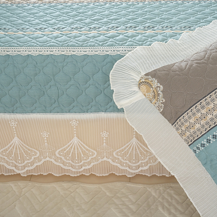 91家纺网 家纺一手货源 找家纺 冬然 2024新款全棉防滑榻榻米垫子炕垫纯棉床盖夹棉床单纯棉床单格调生活