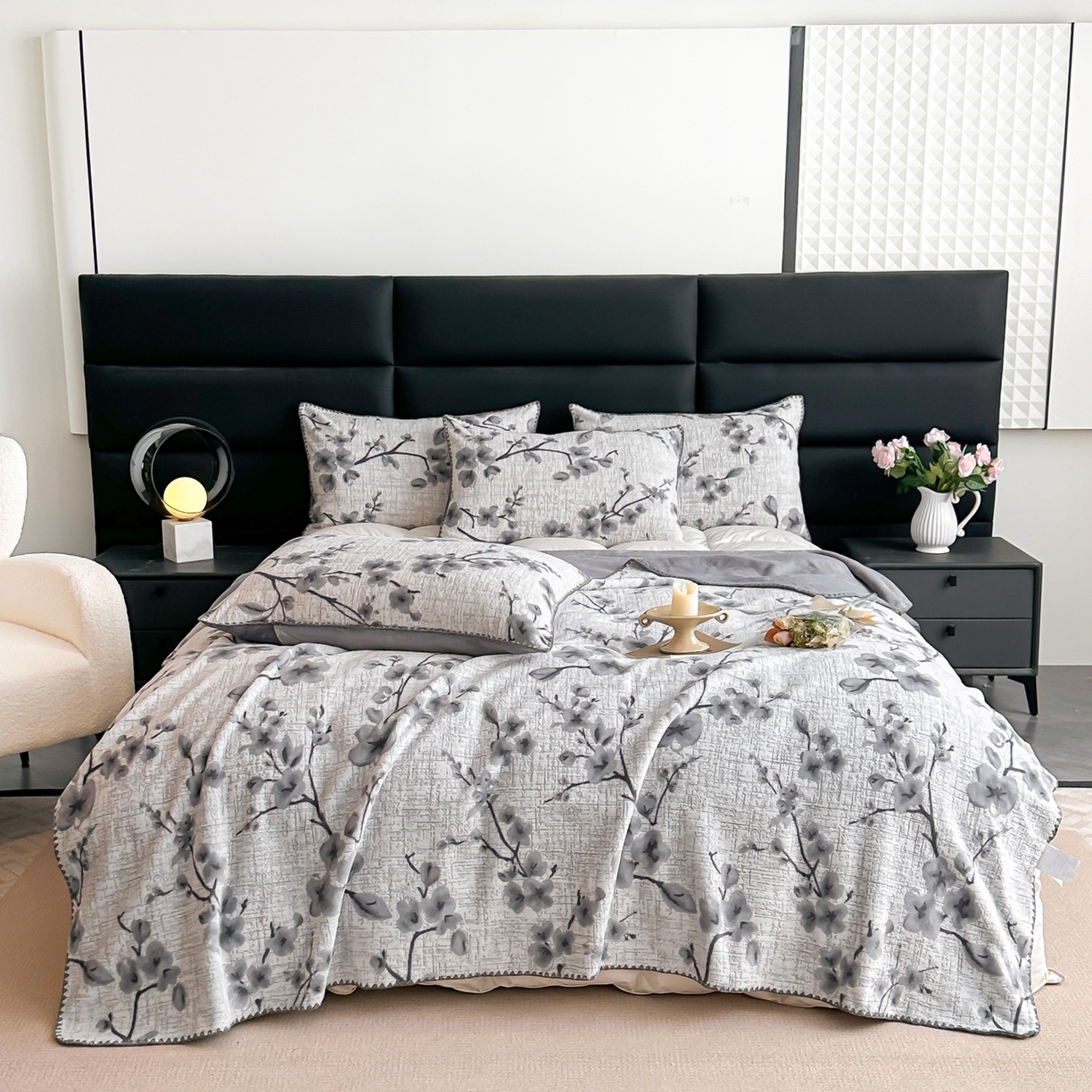 91家纺网 家纺一手货源 找家纺 （总）芙绣家纺 2025新款高克重双层牛奶绒毛毯加厚冬季毛毯四季毯办公室午休毯牛奶绒床单