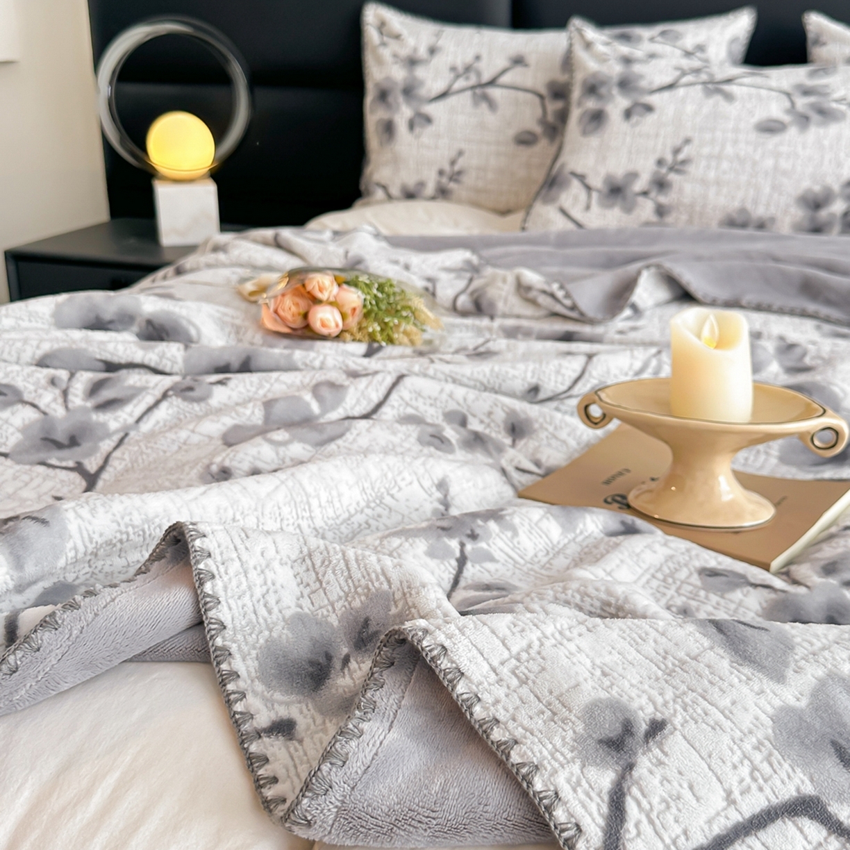 91家纺网 家纺一手货源 找家纺 （总）芙绣家纺 2025新款高克重双层牛奶绒毛毯加厚冬季毛毯四季毯办公室午休毯牛奶绒床单