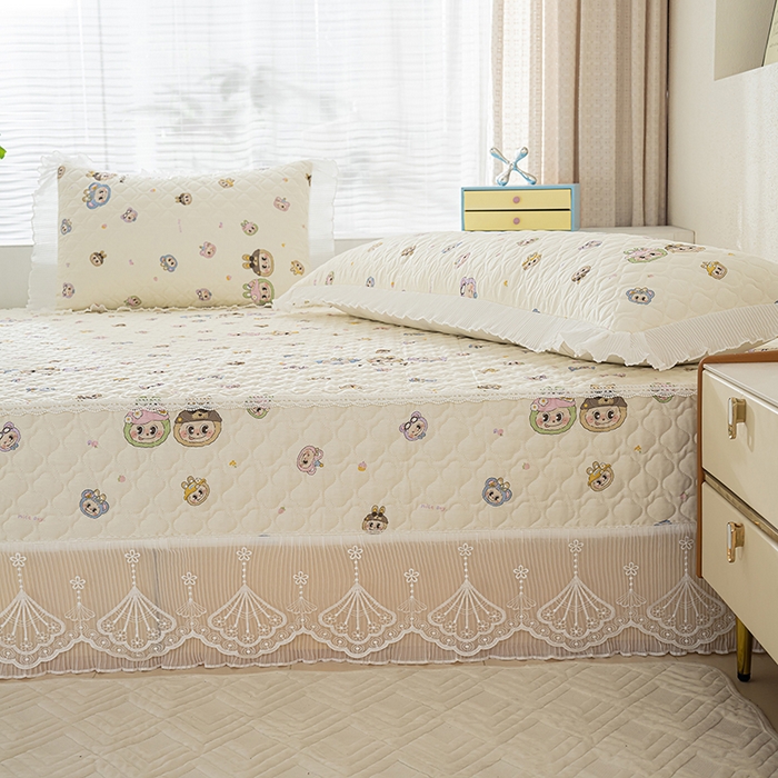 91家纺网 家纺一手货源 找家纺 冬然 2024新款全棉防滑榻榻米垫子炕垫纯棉床盖夹棉床单纯棉床单拉布布