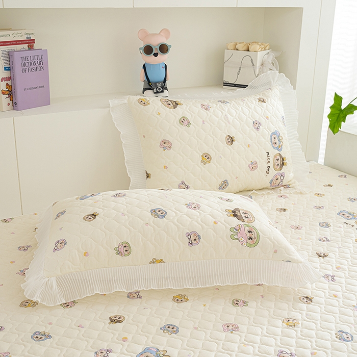 91家纺网 家纺一手货源 找家纺 冬然 2024新款全棉防滑榻榻米垫子炕垫纯棉床盖夹棉床单纯棉床单拉布布