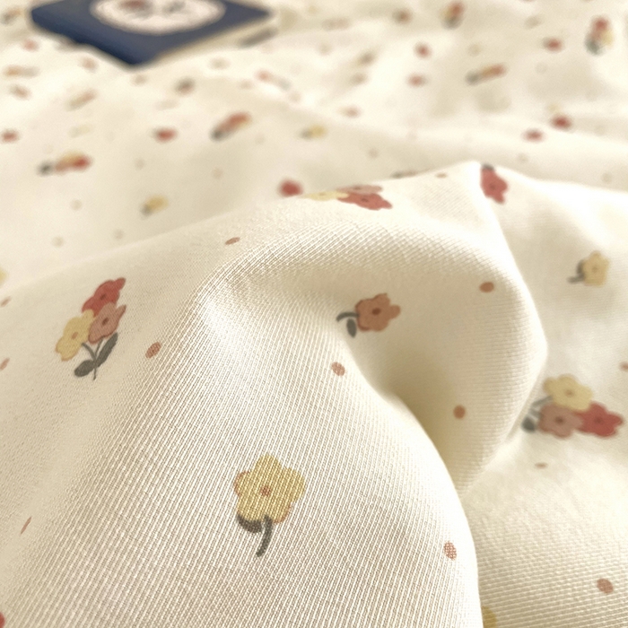 91家纺网 家纺一手货源 找家纺 汣沐生活 2025款A类针织棉双层纱夏凉被百分百新疆棉花填充空调被夏凉被四件套 春山花渡