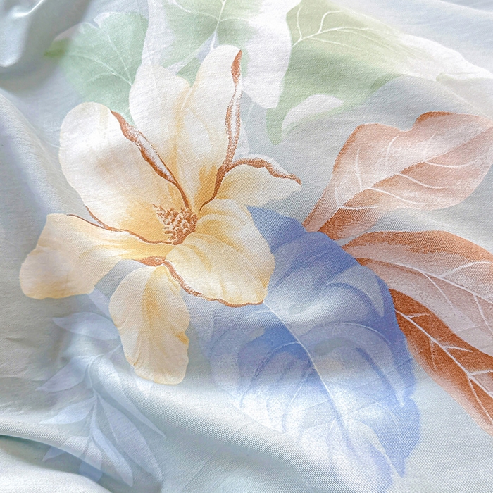 91家纺网 家纺一手货源 找家纺 卡普纯棉全棉四件套13070喷气床单款床笠款三件套 紫夜倾城