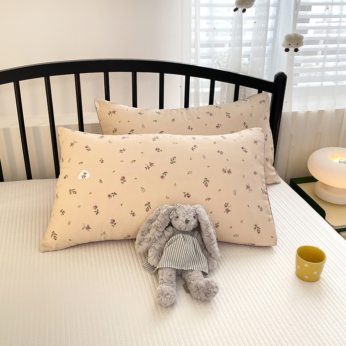 91家纺网 家纺一手货源 找家纺 汣沐生活 2025款A类针织棉双层纱夏凉被百分百新疆棉花填充空调被夏凉被四件套 舒雅