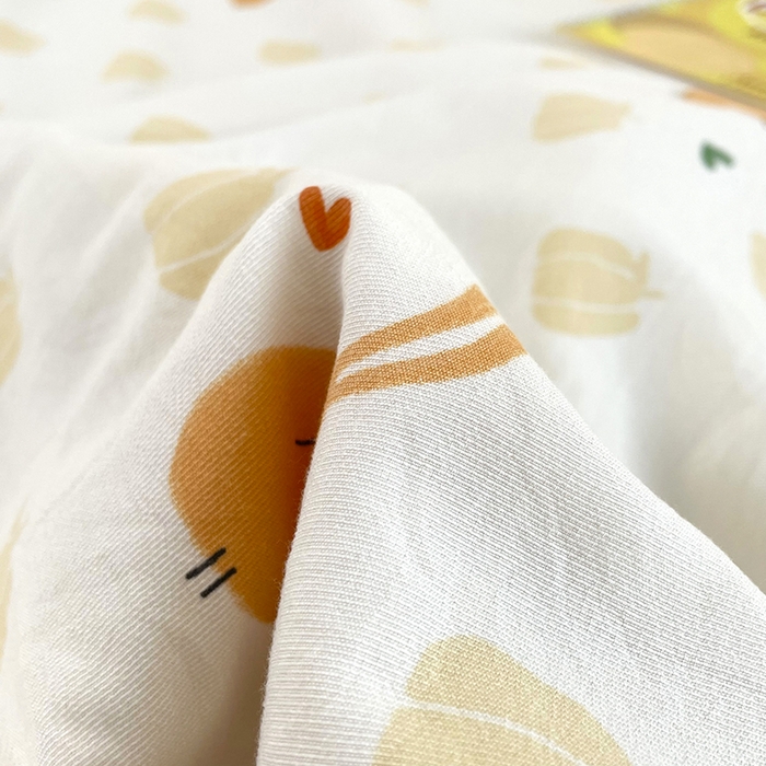 91家纺网 家纺一手货源 找家纺 汣沐生活 2025款A类针织棉双层纱夏凉被百分百新疆棉花填充空调被夏凉被四件套 小圆满