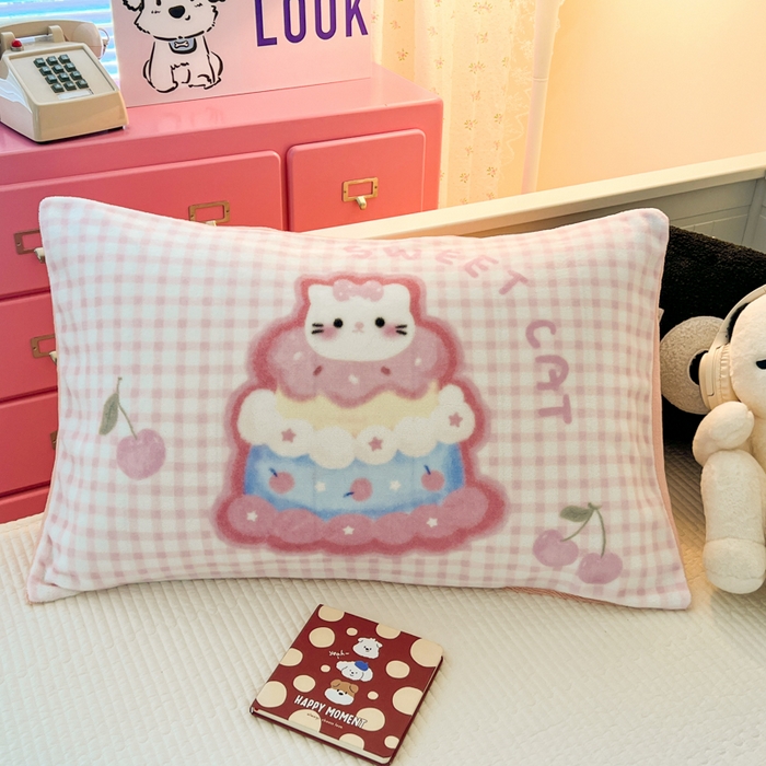 91家纺网 家纺一手货源 找家纺 （总）倾慕家纺 2025新款数码大版牛奶绒单枕套