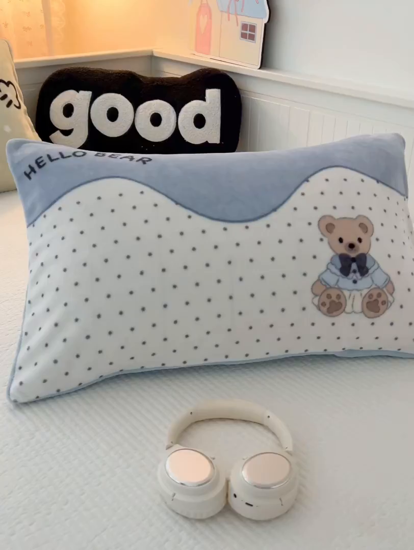 91家纺网 家纺一手货源 找家纺 （总）倾慕家纺 2025新款数码大版牛奶绒单枕套