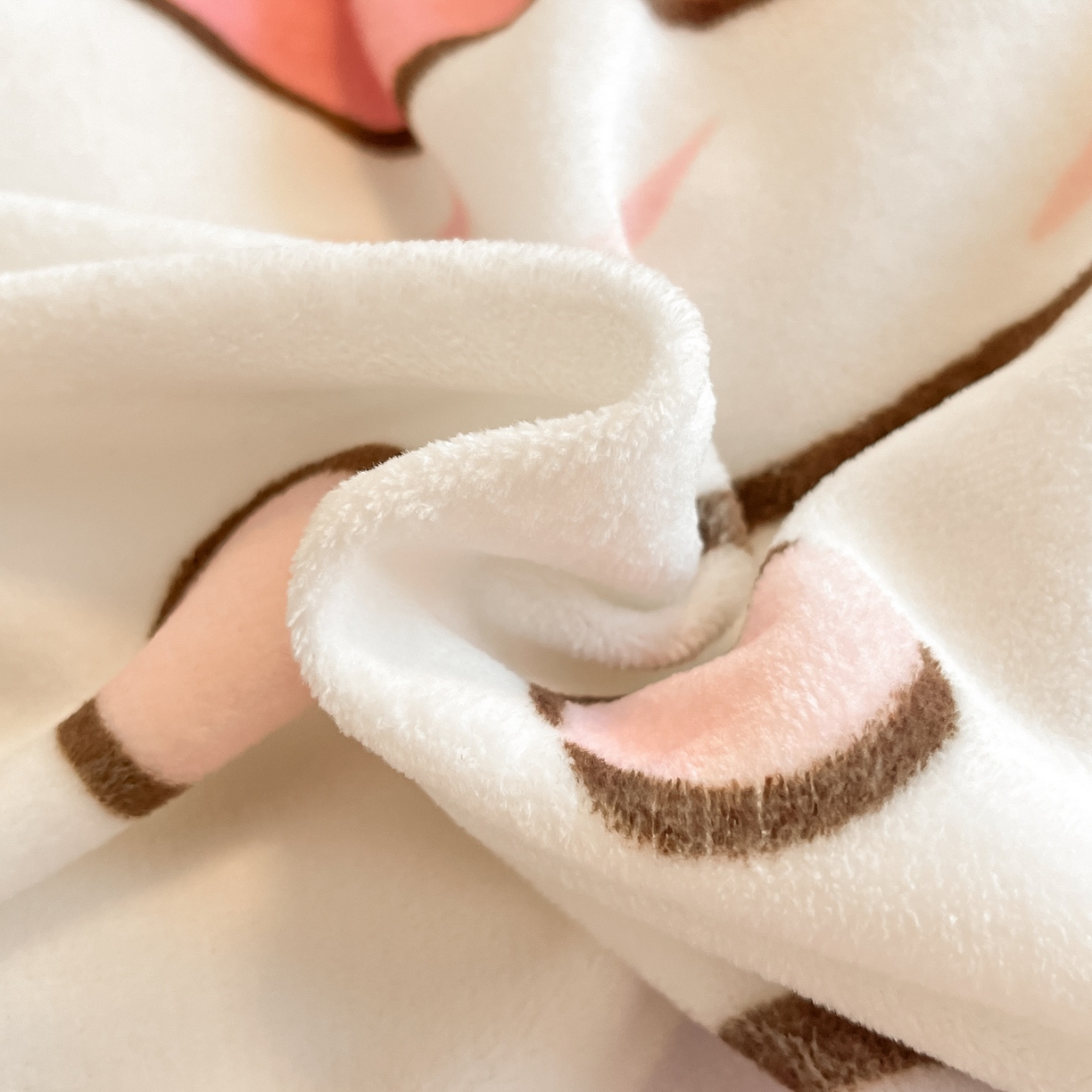 91家纺网 家纺一手货源 找家纺 博雅 2025新款三丽鸥正版授权高克重大版牛奶绒四件套 牛奶绒大版-蛋糕美乐蒂