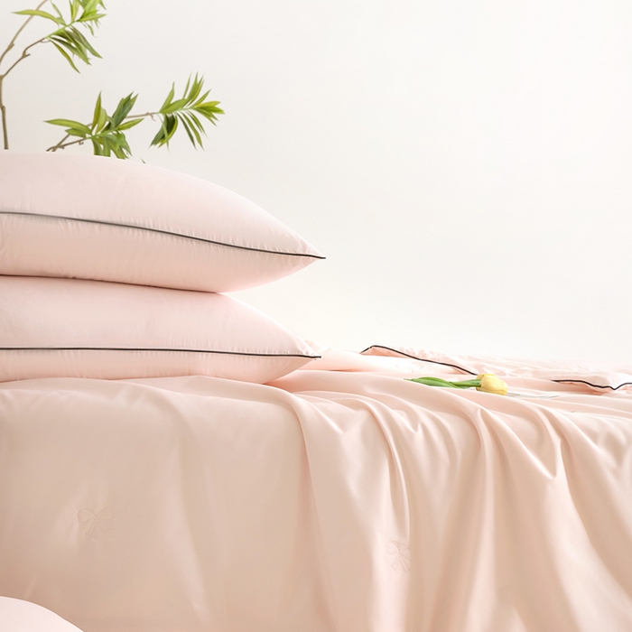 91家纺网 家纺一手货源 找家纺 （总）汣沐生活 2025新款水洗真丝夏被夏被四件套