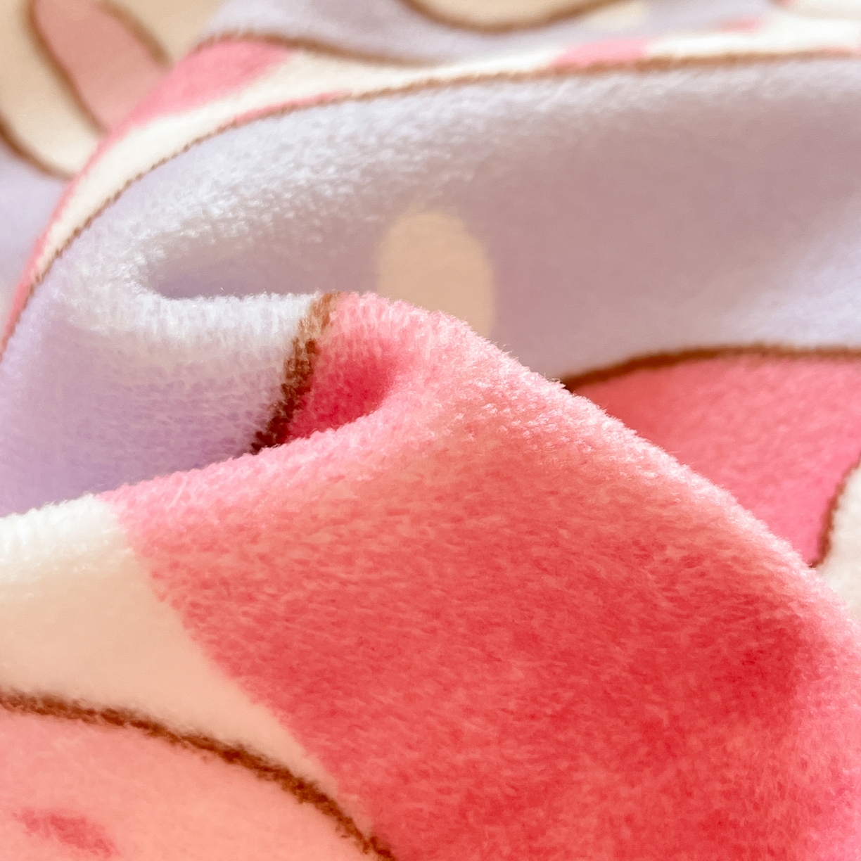 91家纺网 家纺一手货源 找家纺 博雅 2025新款三丽鸥正版授权高克重大版牛奶绒四件套 牛奶绒大版-音乐美乐蒂