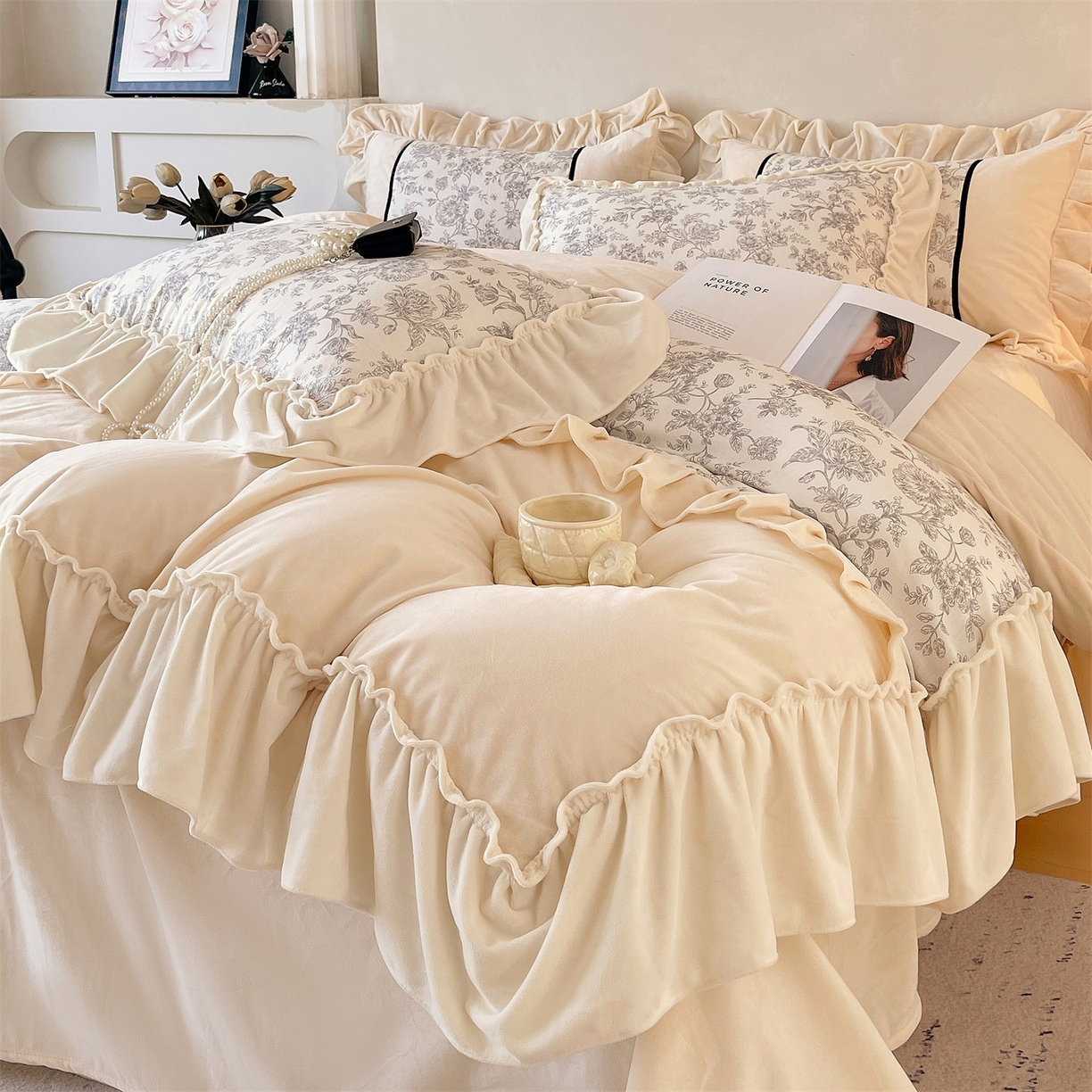 91家纺网 家纺一手货源 找家纺 （总）奥裕2025新款A类480克托斯卡纳大兔毛仿皮草兔兔绒午睡毛毯（含包装）