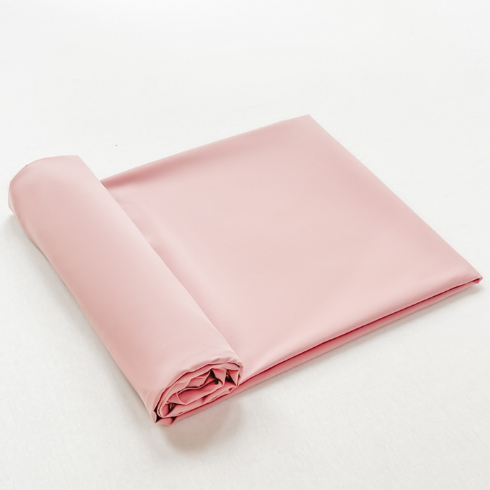 91家纺网 家纺一手货源 找家纺 汣沐生活 2025新款A类亲肤柔软床单 浅粉