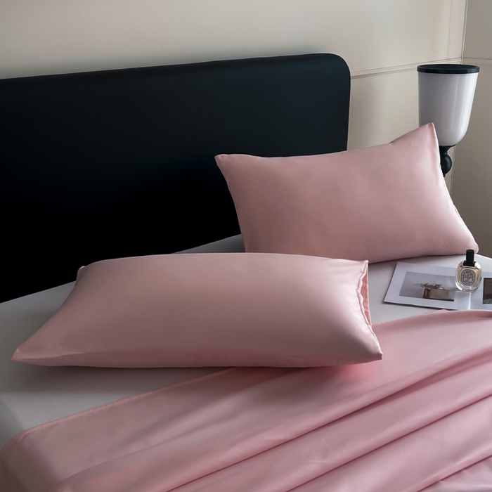 91家纺网 家纺一手货源 找家纺 汣沐生活 2025新款A类亲肤柔软床单 豆沙