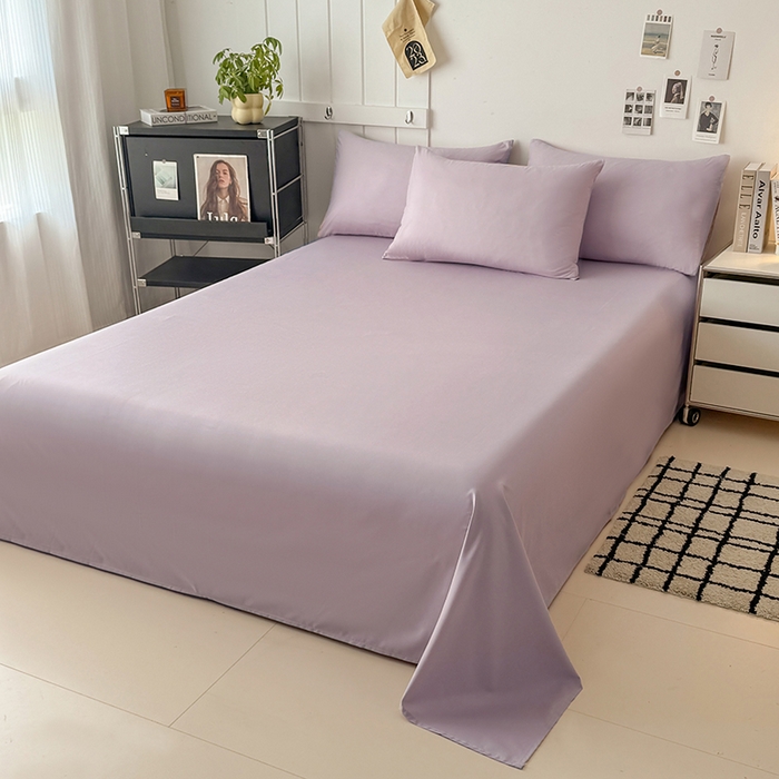 91家纺网 家纺一手货源 找家纺 （总）汣沐生活 2025新款化纤纯色四件套系列