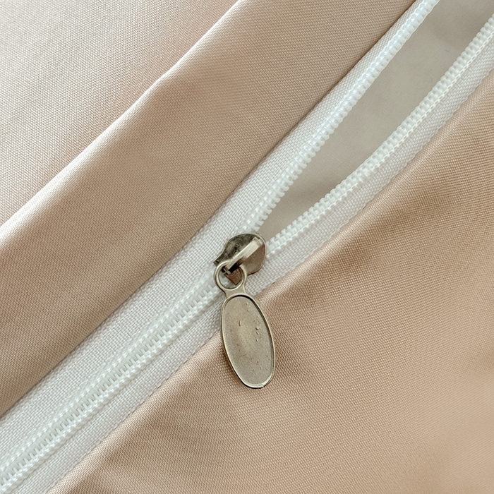 91家纺网 家纺一手货源 找家纺 汣沐生活 2025新款化纤纯色四件套系列 拿铁卡其