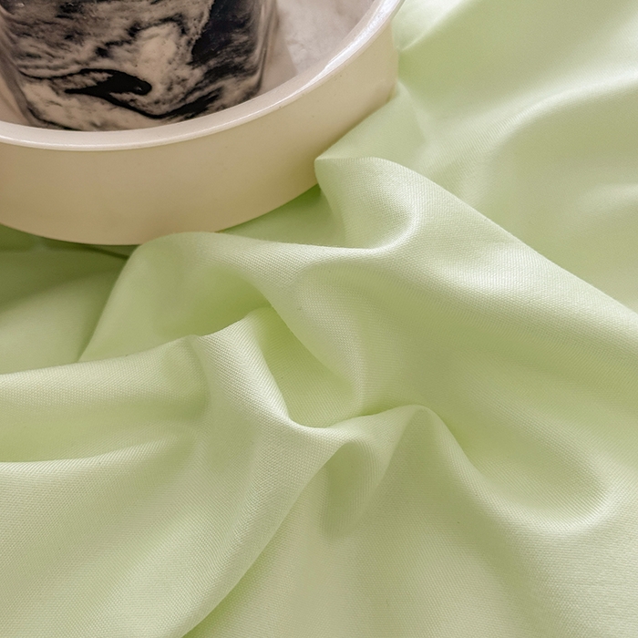 91家纺网 家纺一手货源 找家纺 汣沐生活 2025新款化纤纯色四件套系列 薄荷抹茶