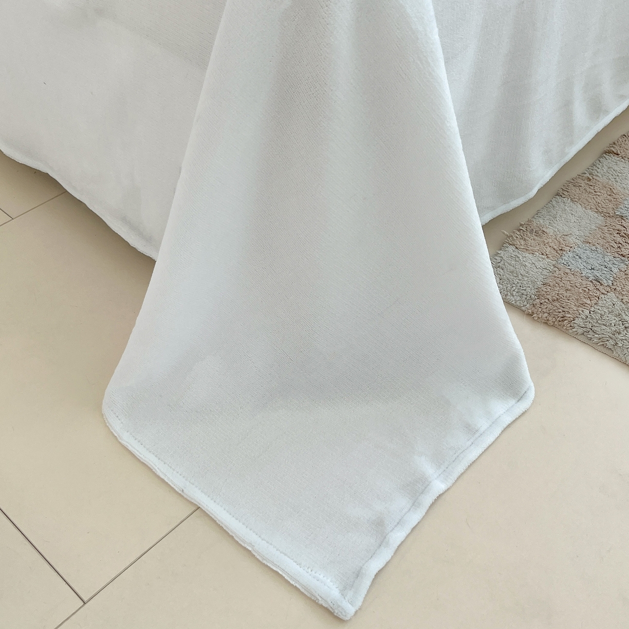 91家纺网 家纺一手货源 找家纺 汣沐生活 2025新款牛奶绒双拼四件套系列 橘调芋泥