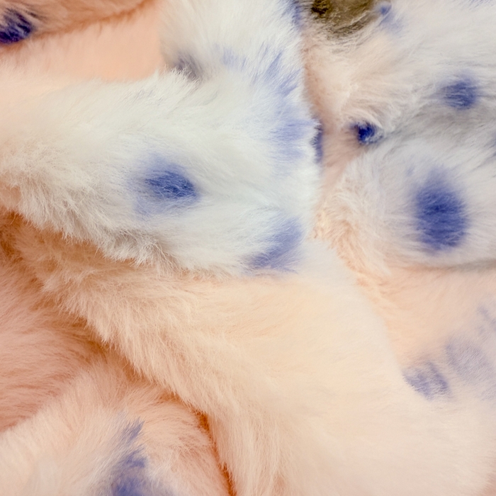 91家纺网 家纺一手货源 找家纺 米莱家纺 2025新款兔毛绒花边牛奶绒四件套 蝴蝶结