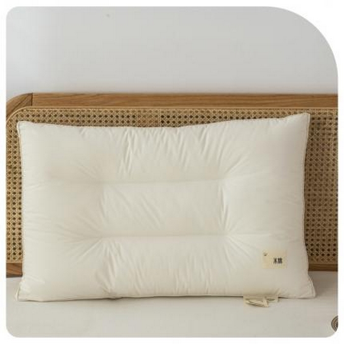 91家纺网 家纺一手货源 找家纺 （总）唯爱品 2026新款A类本棉护颈枕枕头枕芯 酒店枕护颈枕 记忆枕源头工厂  