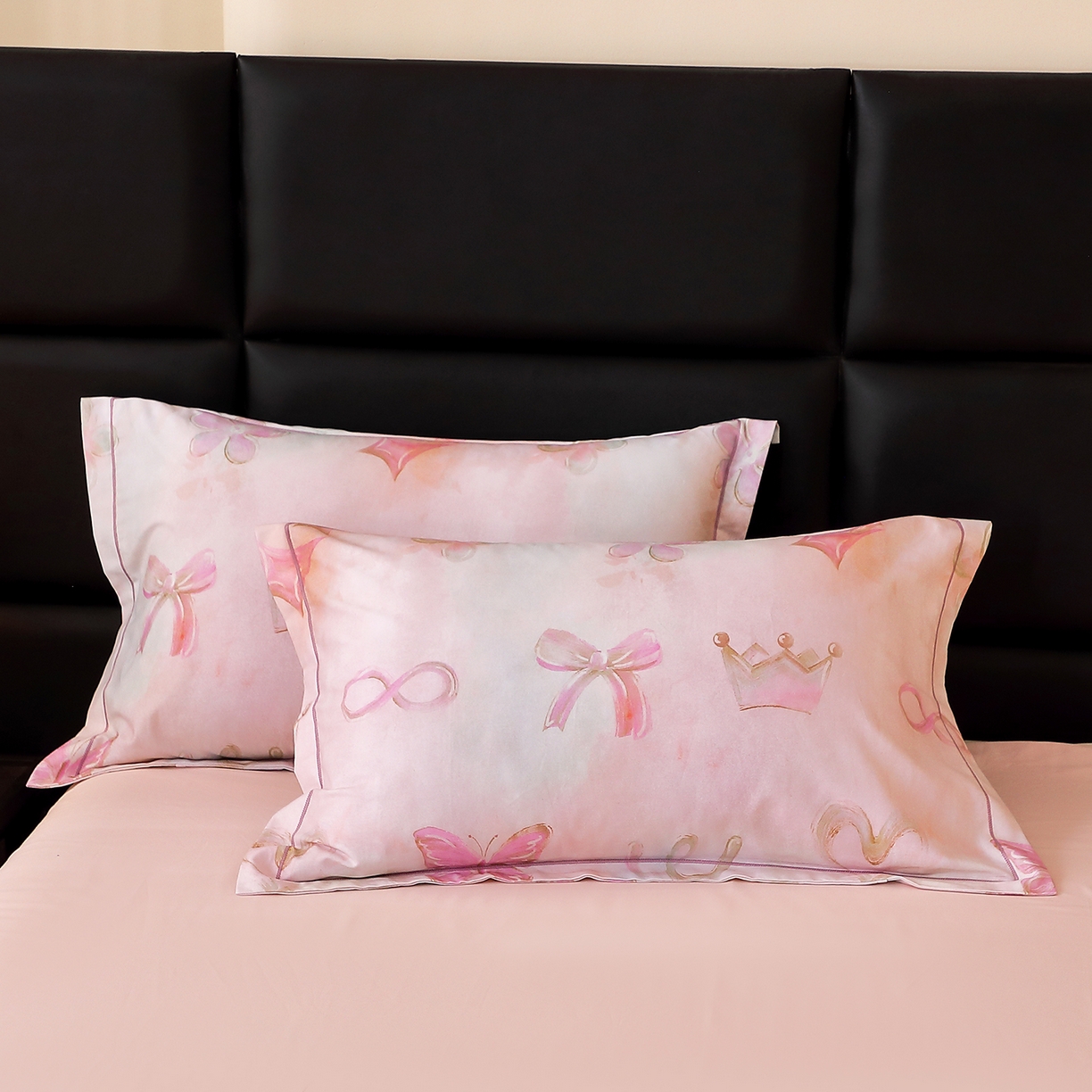 91家纺网 家纺一手货源 找家纺 （总）馨雅家纺 2025新款全棉磨毛数码印花单品枕套