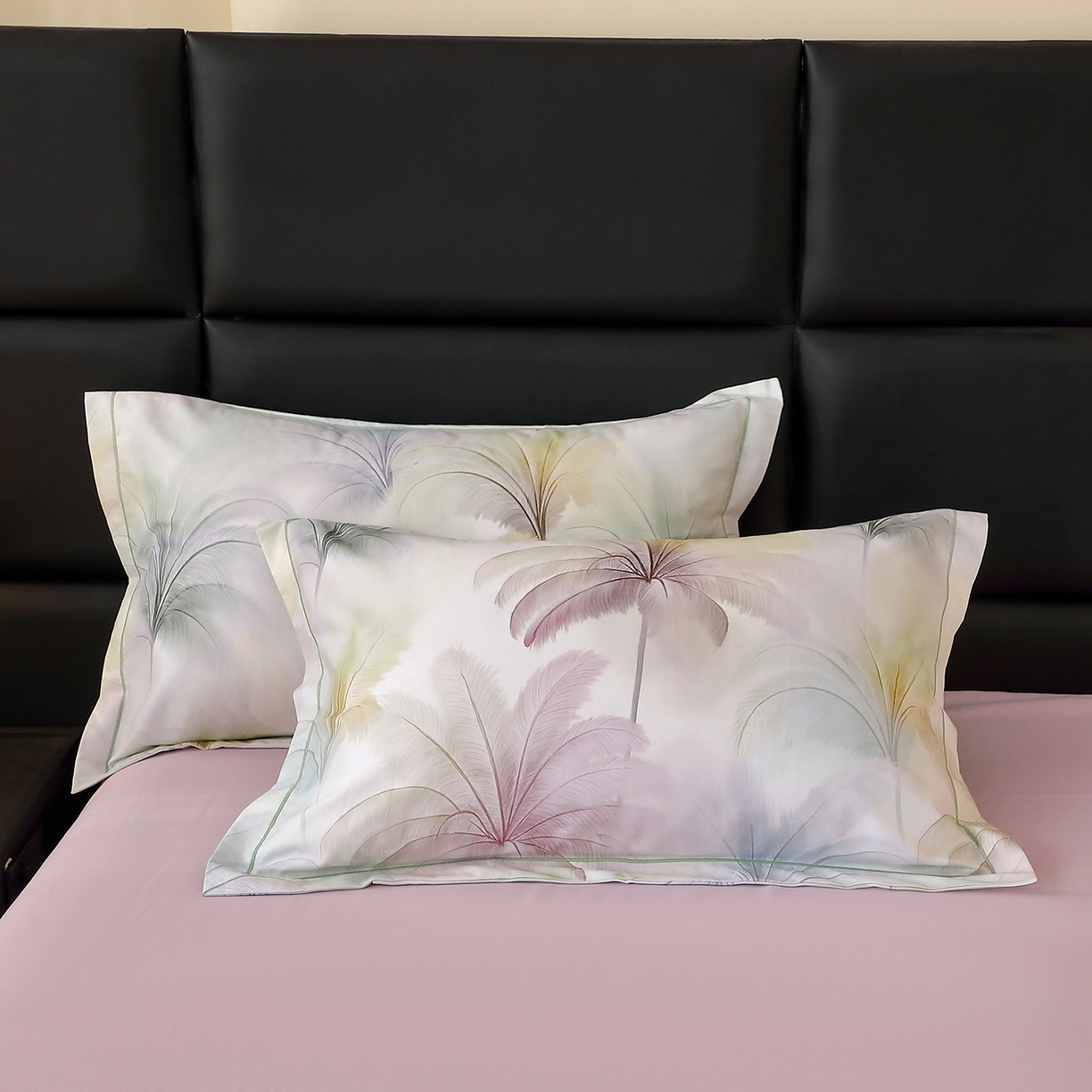 91家纺网 家纺一手货源 找家纺 （总）馨雅家纺 2025新款全棉磨毛数码印花单品枕套