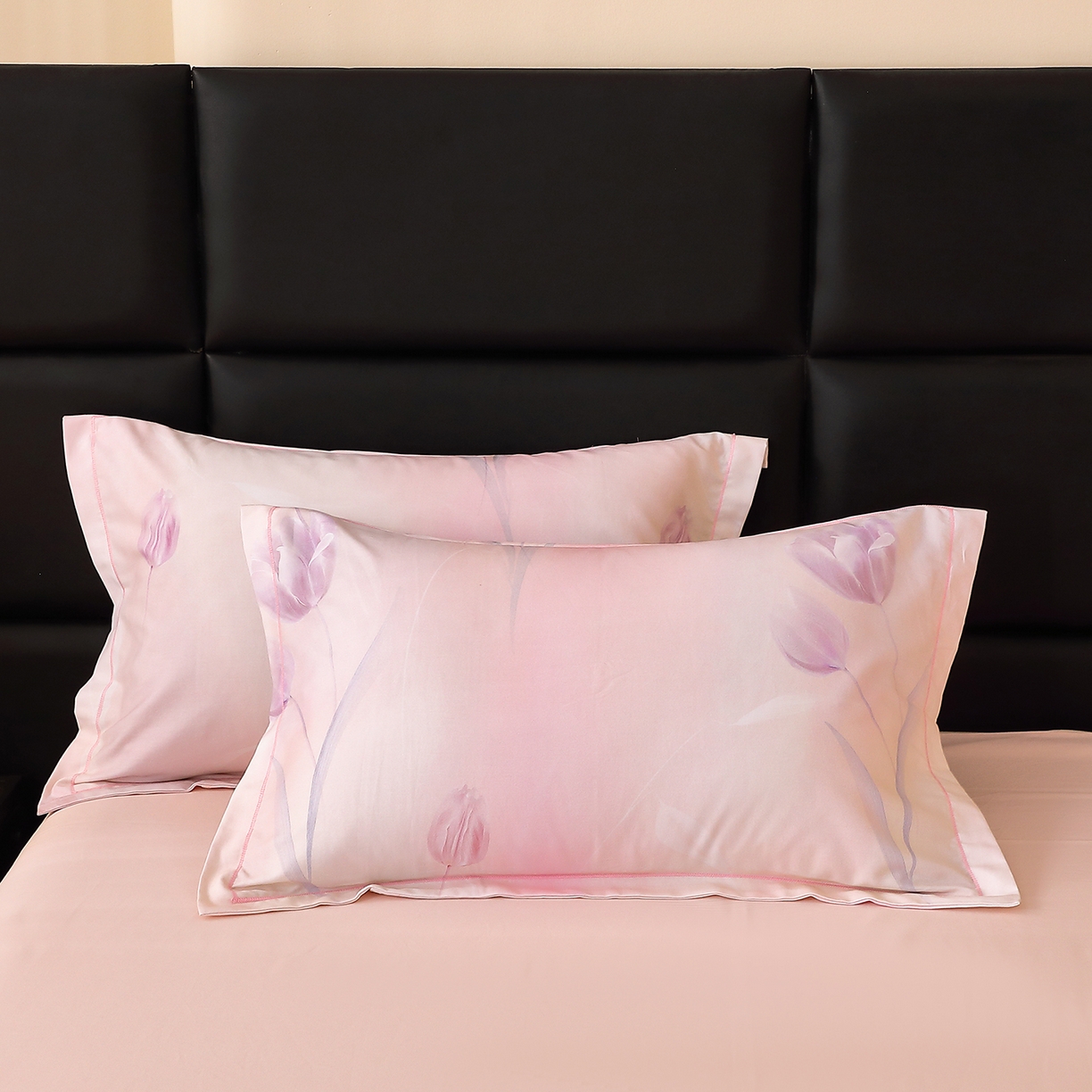 91家纺网 家纺一手货源 找家纺 （总）馨雅家纺 2025新款全棉磨毛数码印花单品枕套