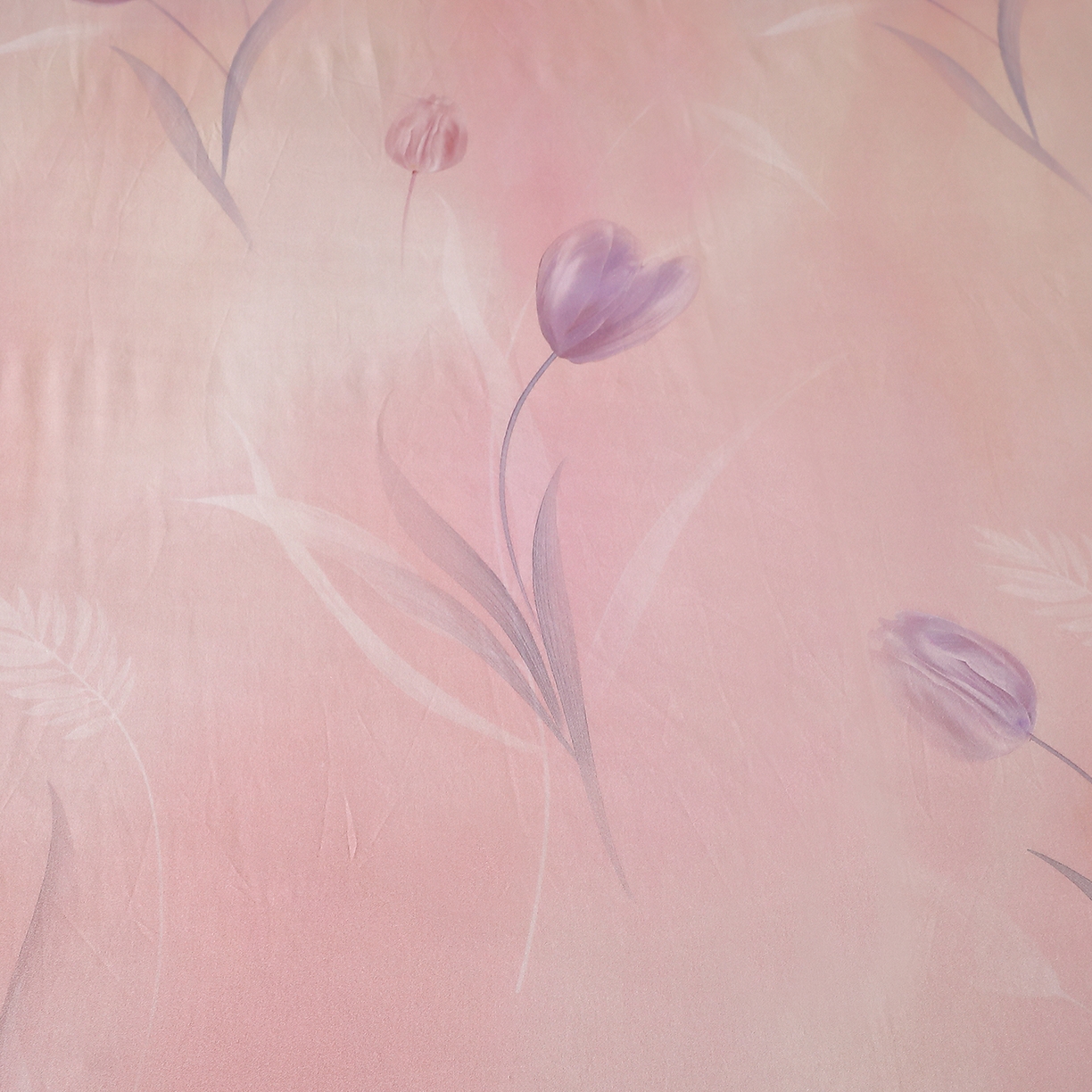 91家纺网 家纺一手货源 找家纺 馨雅家纺 2025新款全棉磨毛数码印花单品床单 一隅花町-粉