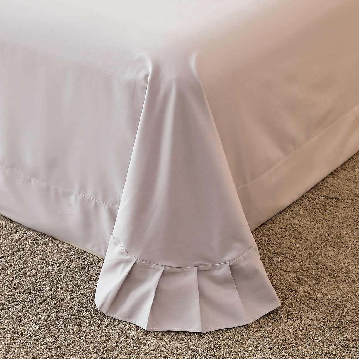 91家纺网 家纺一手货源 找家纺 馨雅家纺 2025新款全棉磨毛数码印花单品床单 云霞-粉