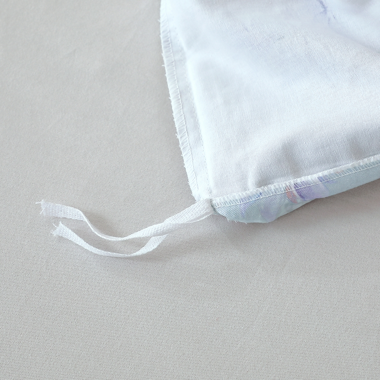 91家纺网 家纺一手货源 找家纺 馨雅家纺 2025新款全棉磨毛数码印花单品被套 云茉花间-兰