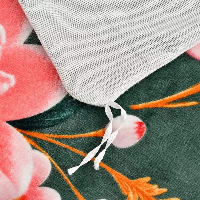 91家纺网 家纺一手货源 找家纺 新8.5-9.5斤法莱绒四件套珊瑚牛奶金貂绒四件套床裙 香风雅韵