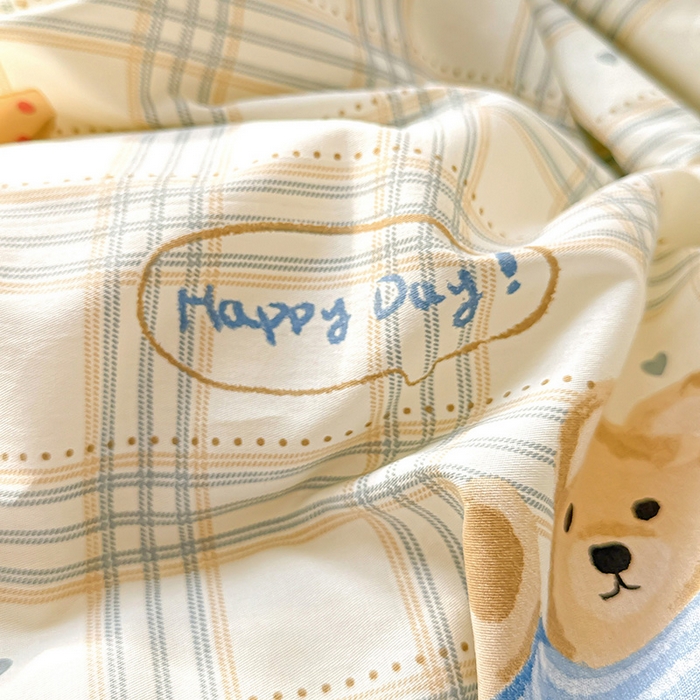 91家纺网 家纺一手货源 找家纺 卡普家居 2025新款全棉13070单品被套 浮云初梦